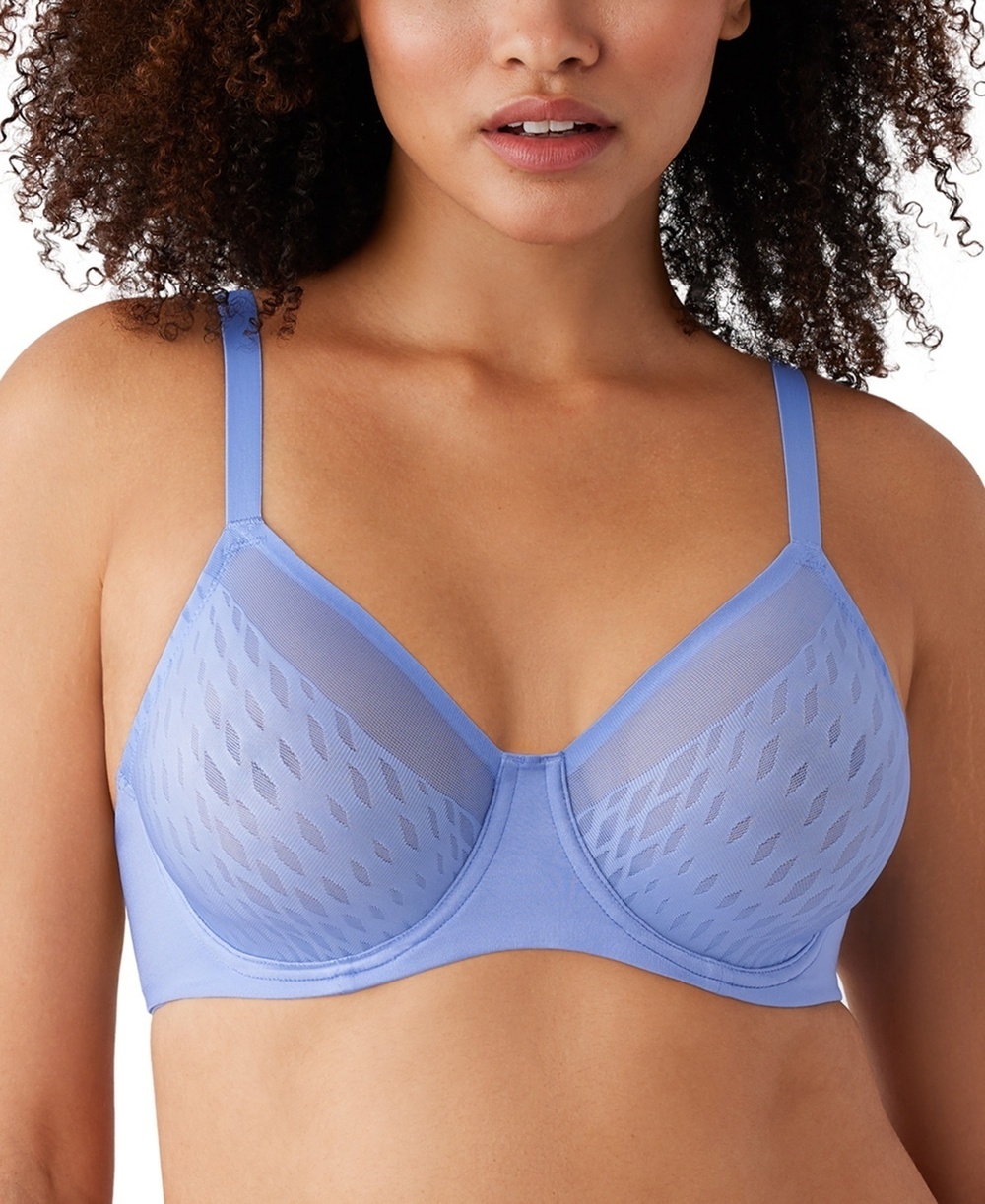 NWT Wacoal Womens Elevated Allure Underw Blue Hydra 36D